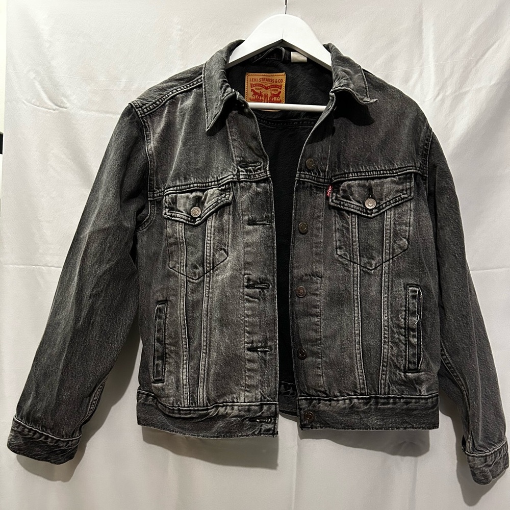 Levi Strauss black denim jacket